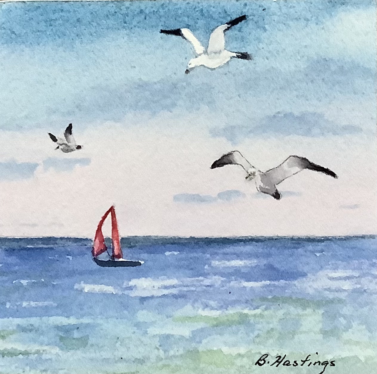 Click here to view AT THE LAKE by Bonnie Hastings