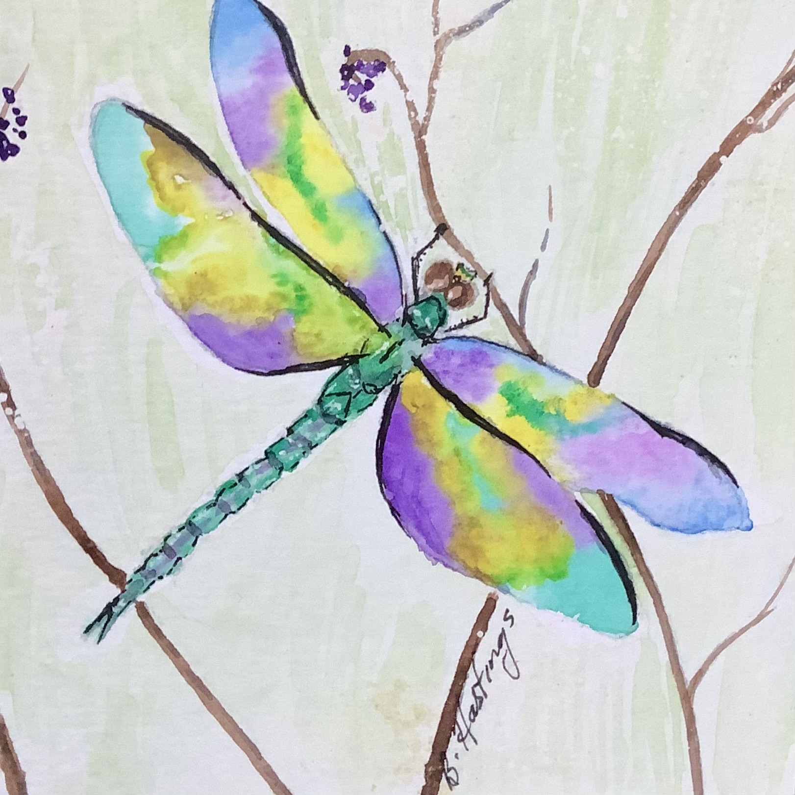 Click here to view Dragonfly by Bonnie Hastings