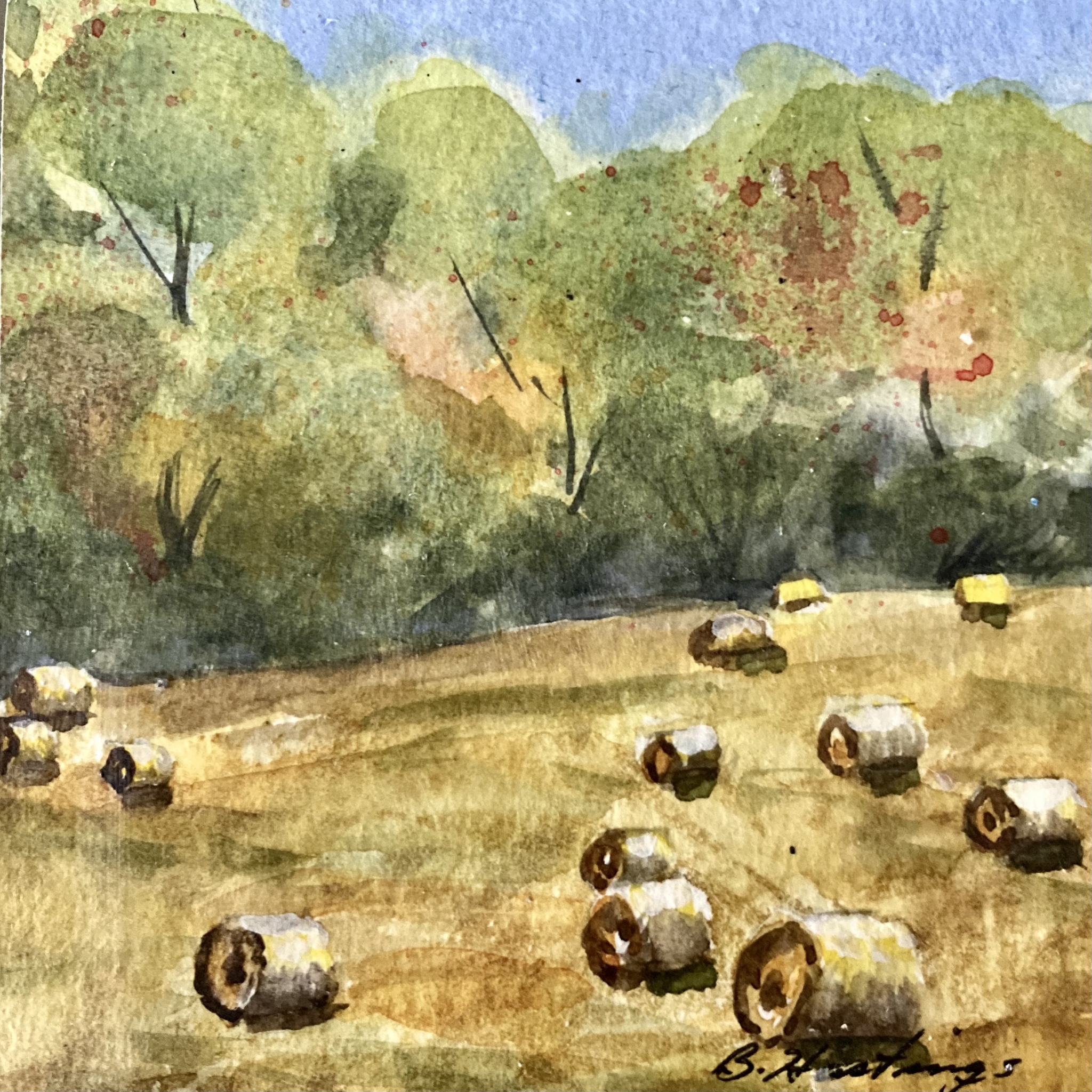 Click here to view Fall Field by Bonnie Hastings