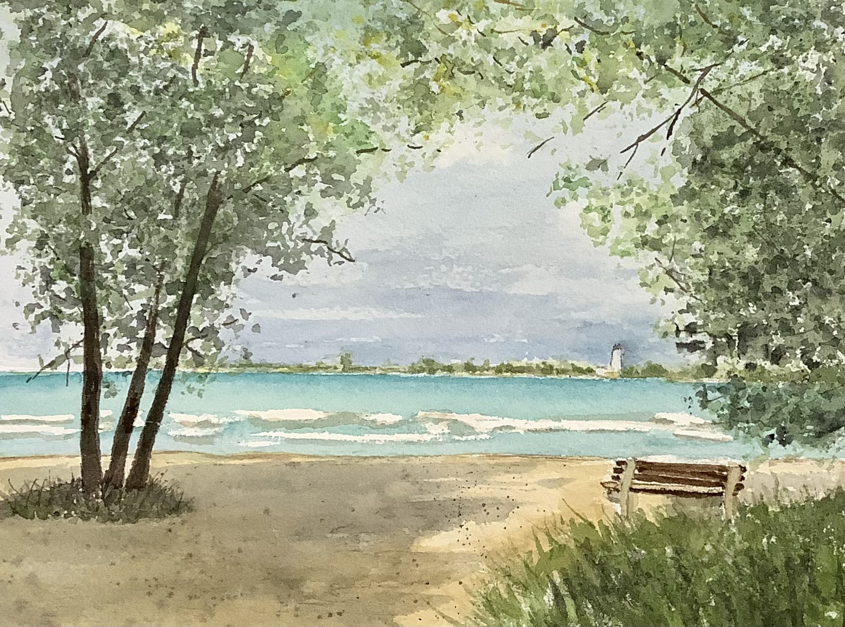 Click here to view South Beach by Bonnie Hastings