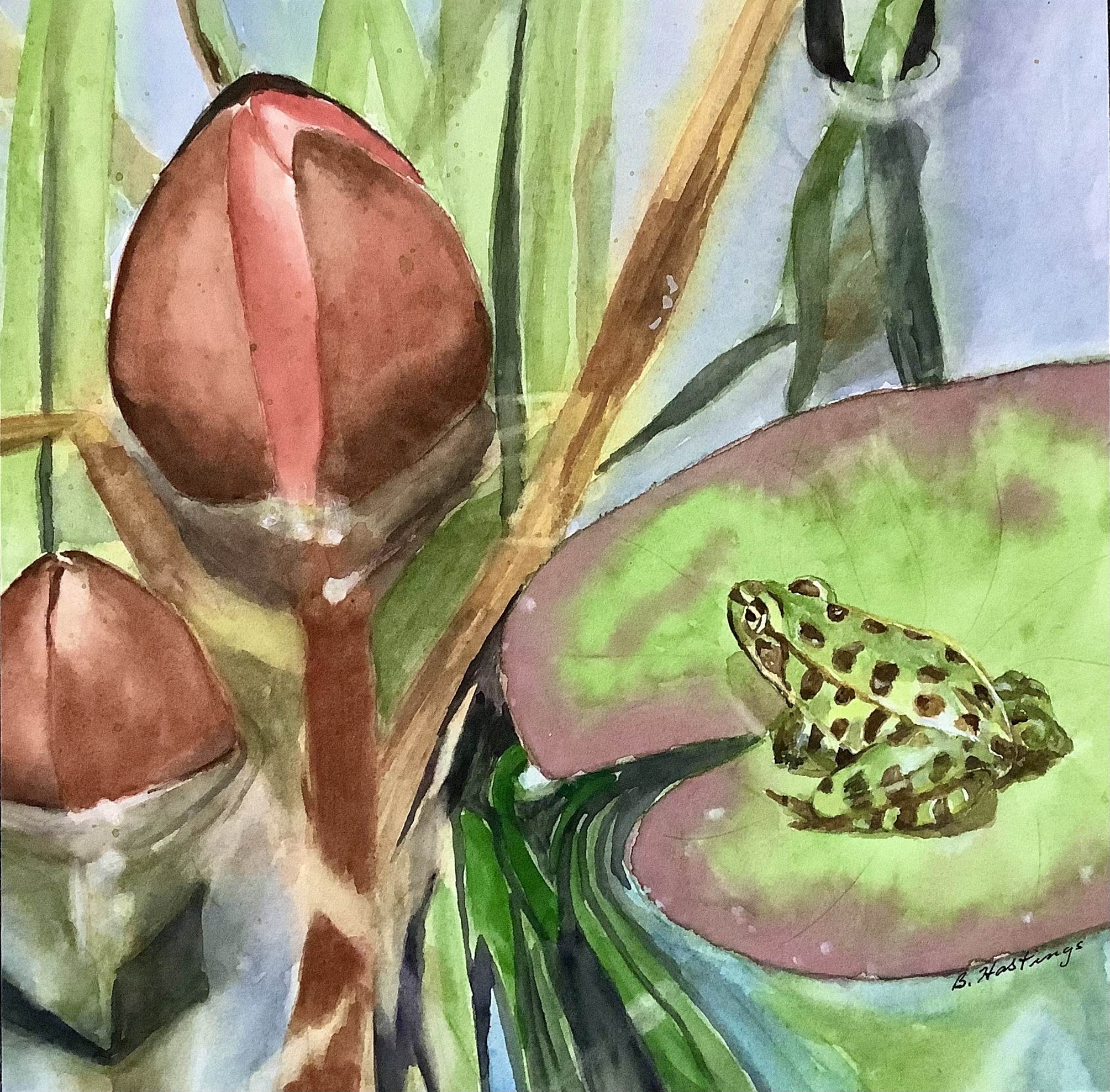 Click here to view Pond Sitter by Bonnie Hastings