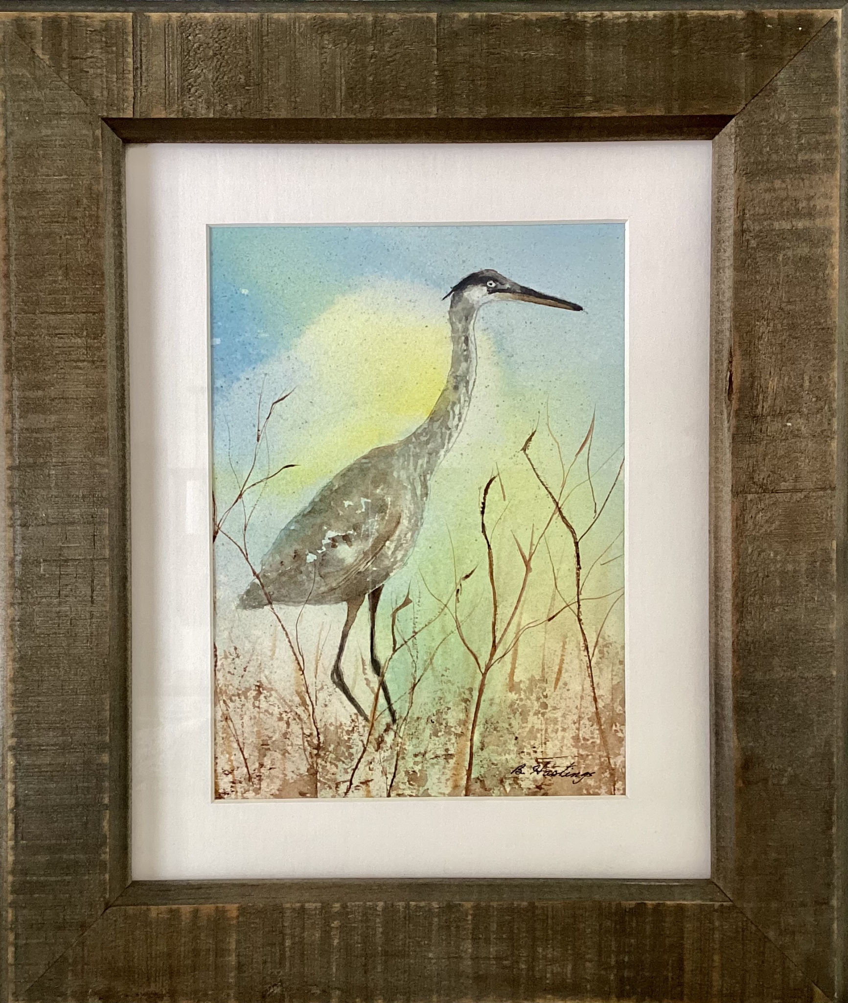 Click here to view Blue Heron by Bonnie Hastings