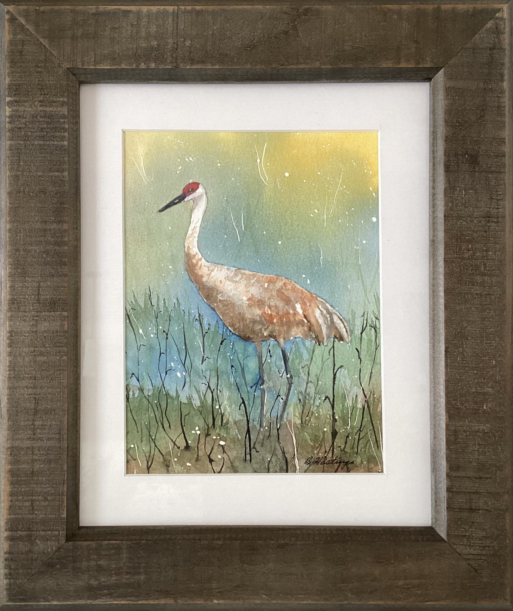 Click here to view Sandhill Crane by Bonnie Hastings