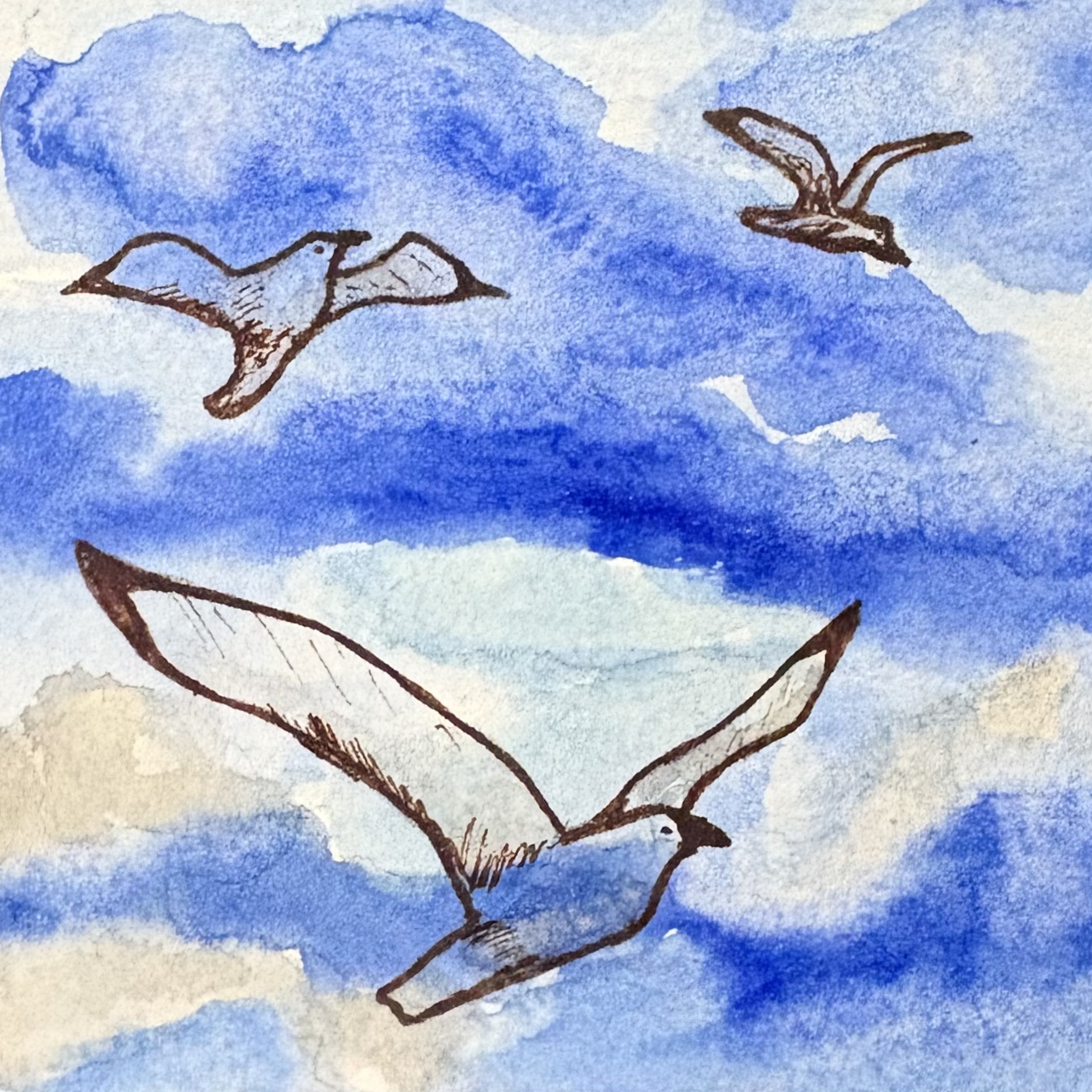 Click here to view Sky #1 by Bonnie Hastings